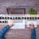 河南多地出现本土疫情(河南多地出现本土疫情最新消息)